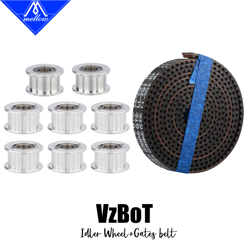 Gt2 Belt - ميلو 1 مجموعة الألومنيوم GT2 المهمل