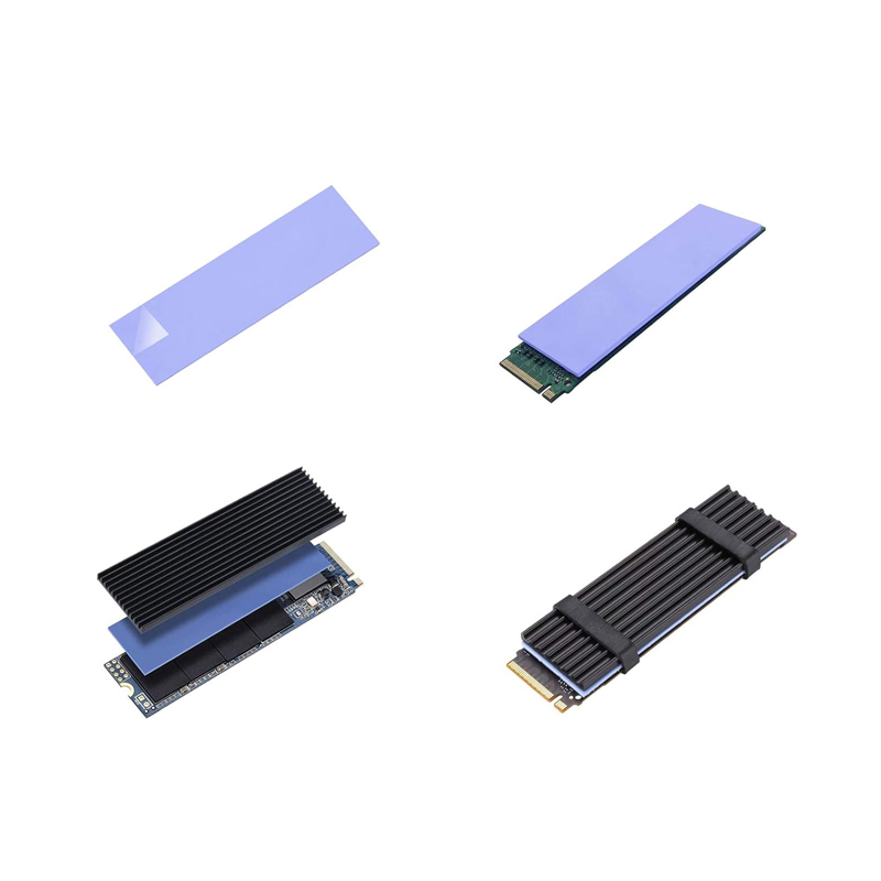 Aluminium Extrusion - PCIe NVMe M.2 2280 SSD مبرد