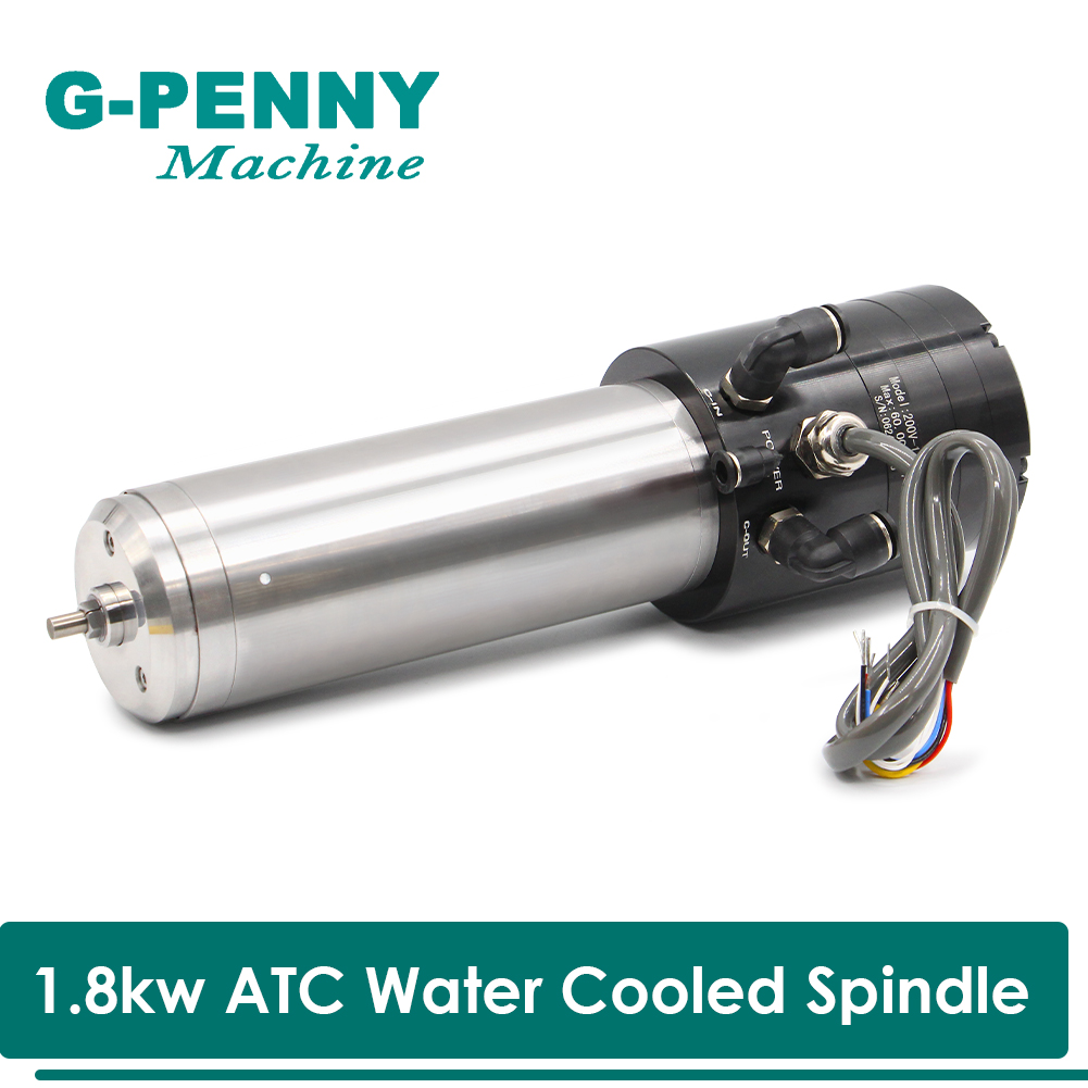 المغزل المبرد بالماء 1.8kw 220 - مراجعة Water Cooled Spindle وسعره