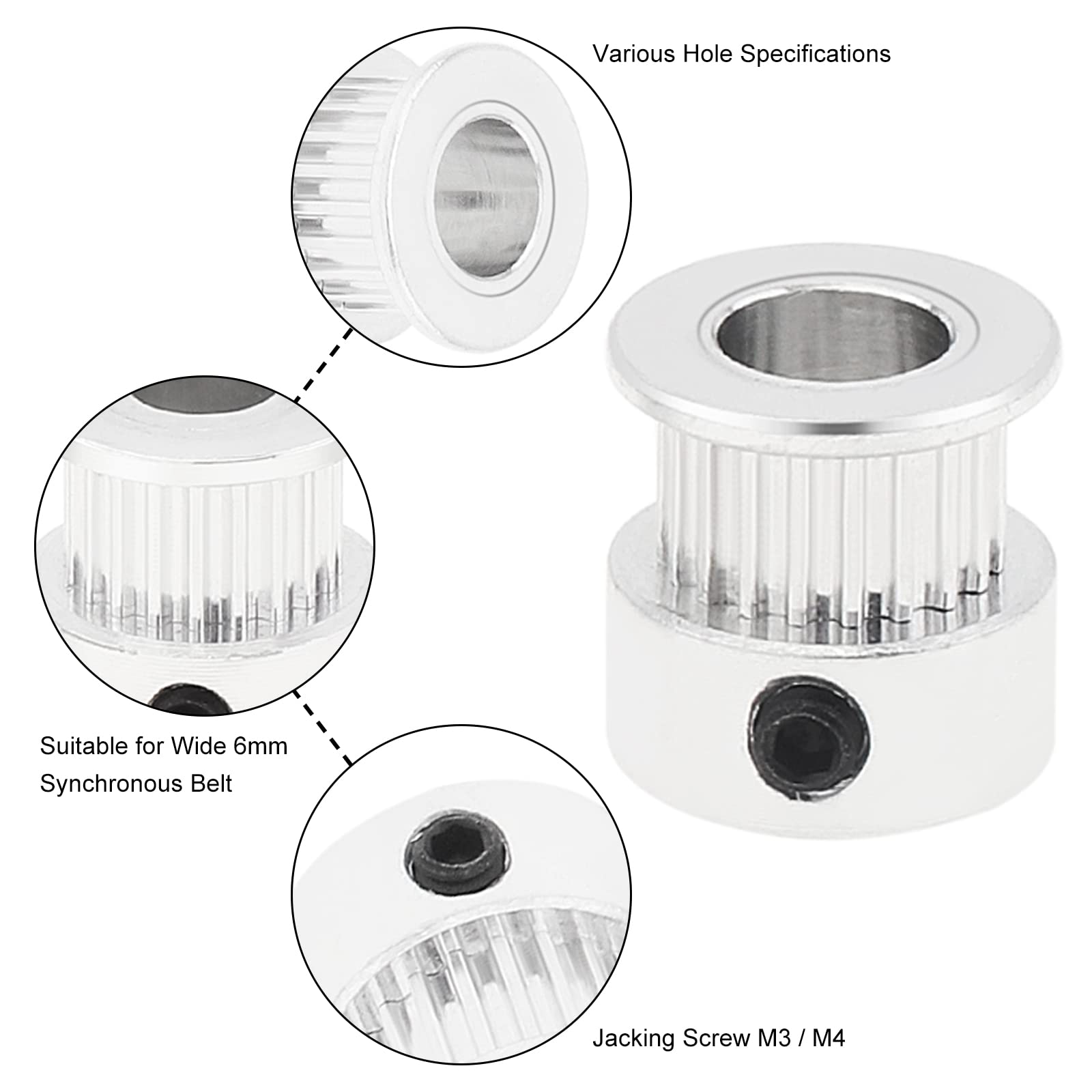 بكرة توقيت gt2 لطابعة ثلاثية ا - مراجعة Gt2 Pulley وسعره