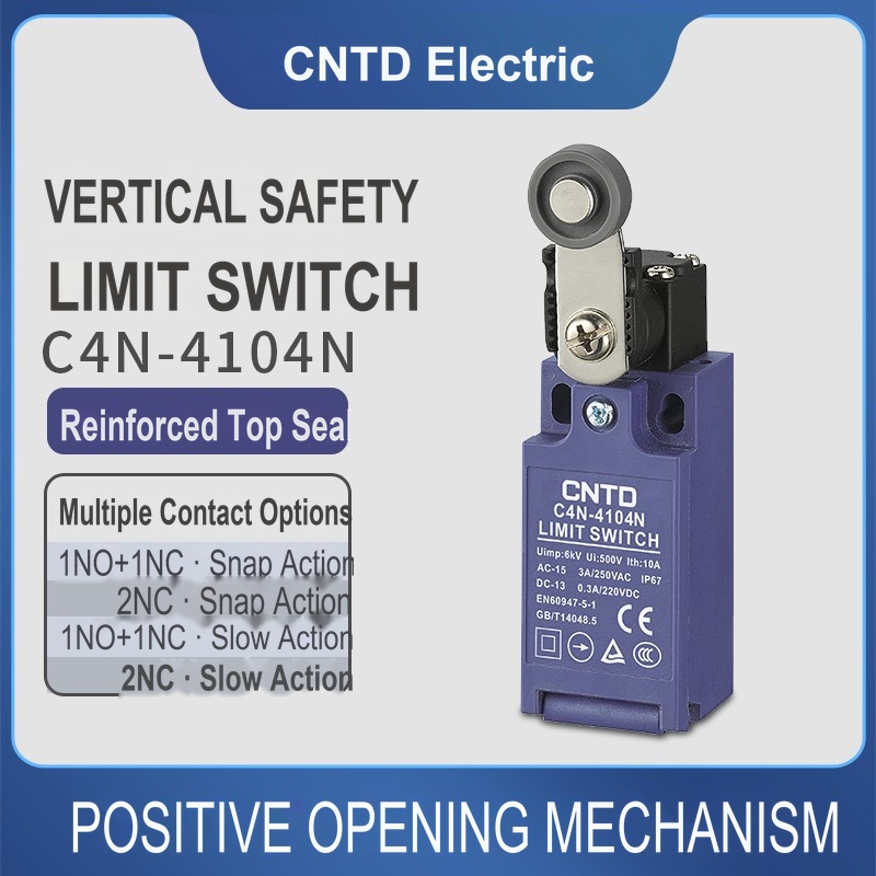 مفتاح تحديد الحدود العمودي CNT - مراجعة Limit Switch وسعره