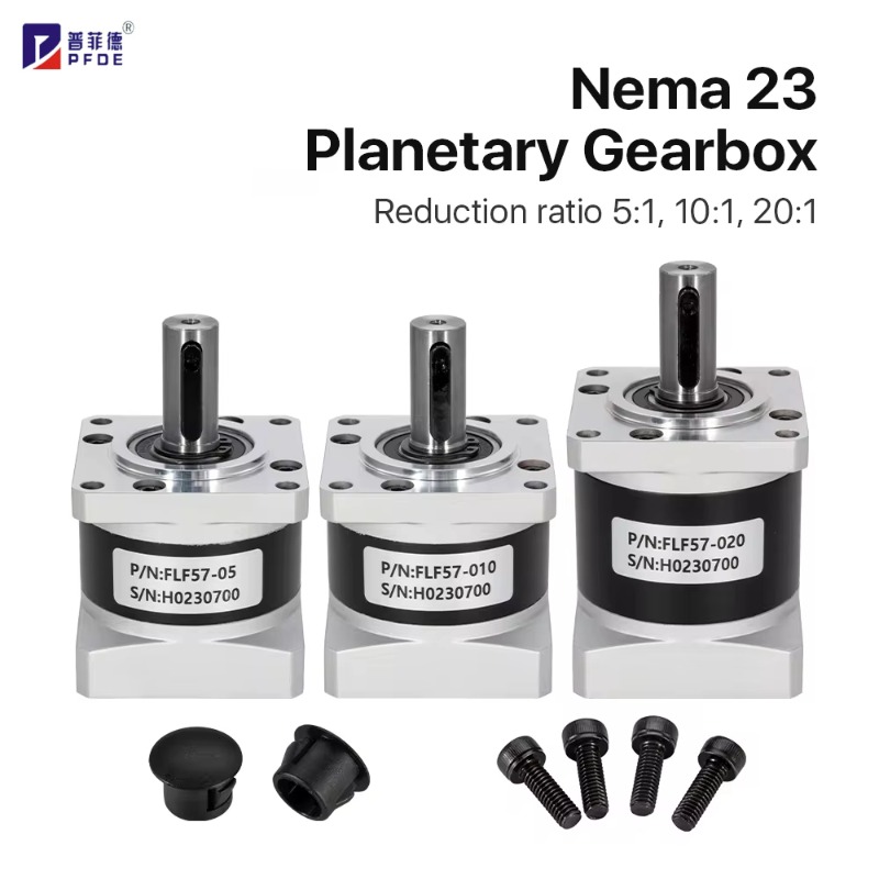 محرك كوكبي Nema 23 ، مخفض السر - مراجعة Nema23 Stepper وسعره