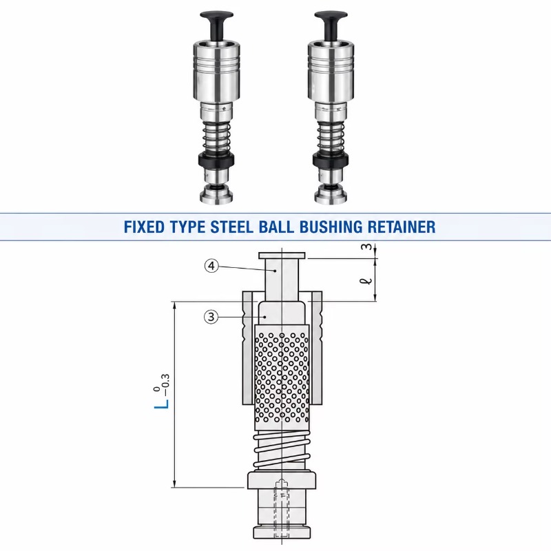 QK JIS مجموعة عمود توجيه قفصي  - مراجعة Ball Screw وسعره