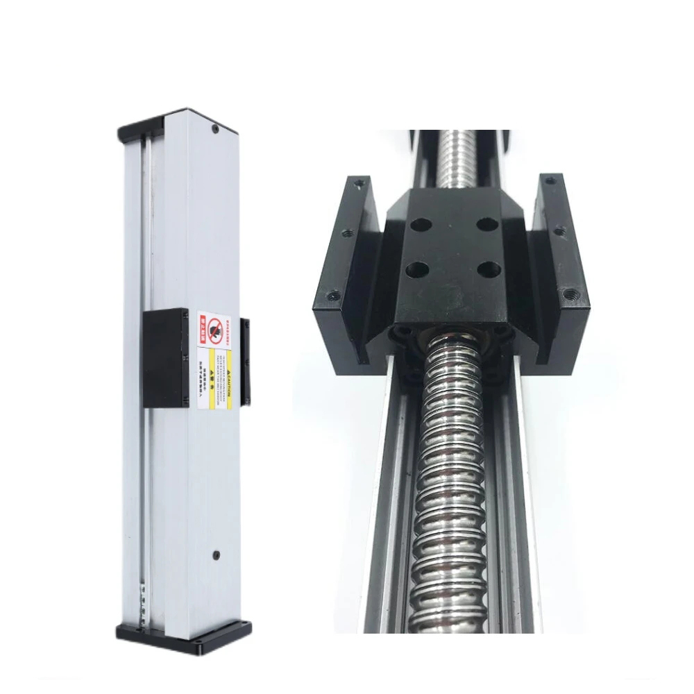 محرك خطي مغلق بالكامل مع غطاء  - مراجعة Ball Screw وسعره