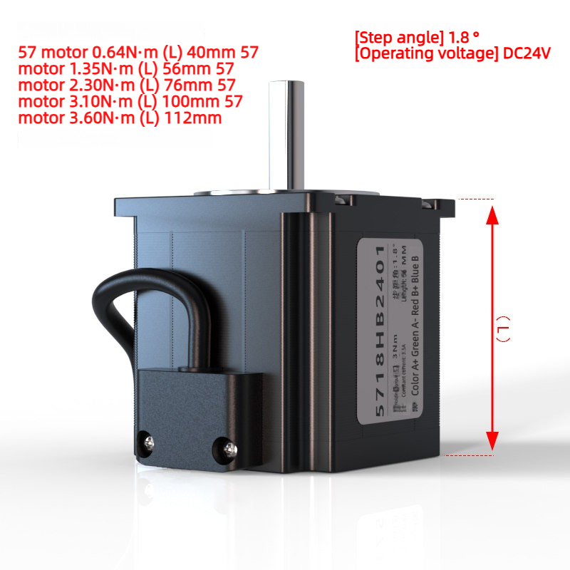 محرك ستيبر ثنائي الطور Nema23  - مراجعة Nema23 Stepper وسعره