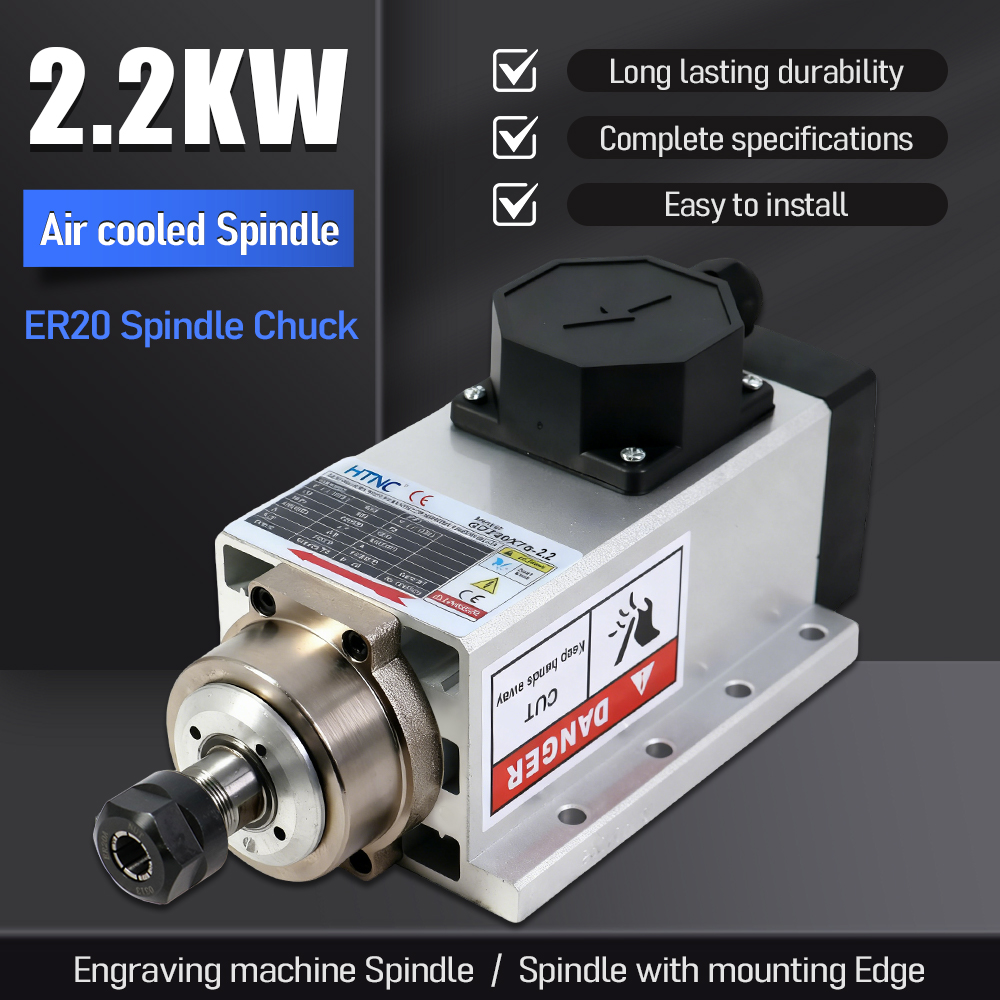 محرك مغزل جديد 2026 بقوة 2200  - مراجعة Water Cooled Spindle وسعره