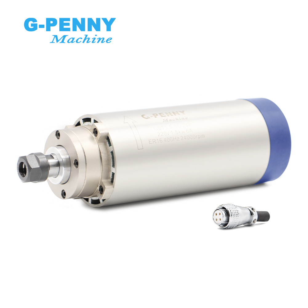 التخصيص Gpenny 1.5KW ER16 D80m - مراجعة Spindle Motor وسعره