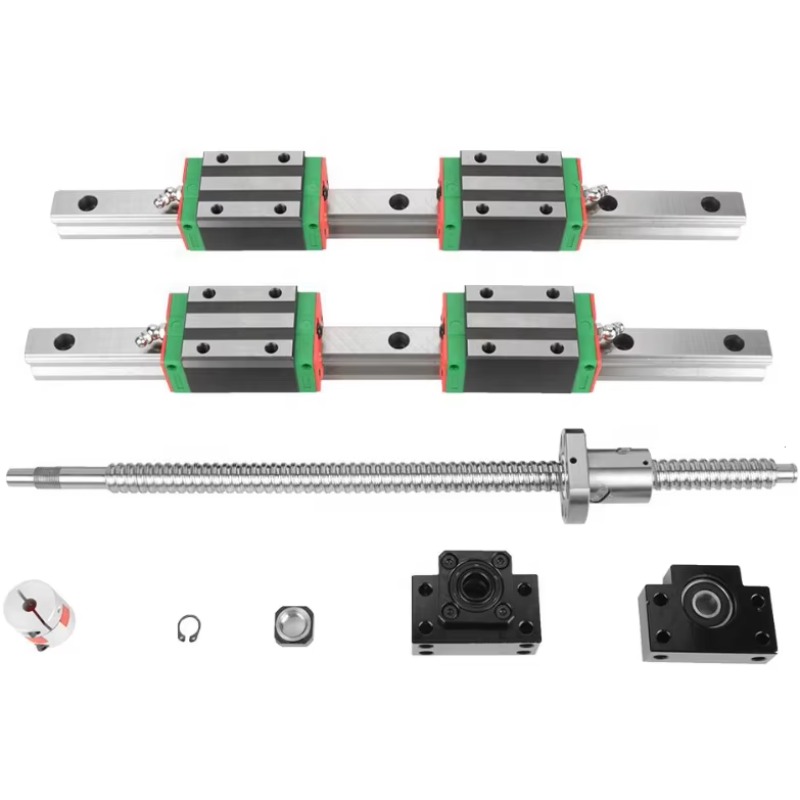 HGR15  سكة توجيه خطية 15 مم لآ - مراجعة Ball Screw وسعره