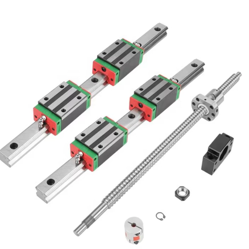 HGR15  سكة توجيه خطية 15 مم لآ - مراجعة Ball Screw وسعره