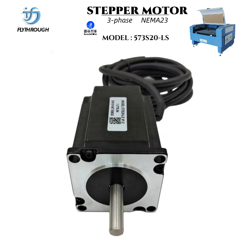 محرك خطوي ثلاثي الأطوار Nema 2 - مراجعة Nema23 Stepper وسعره