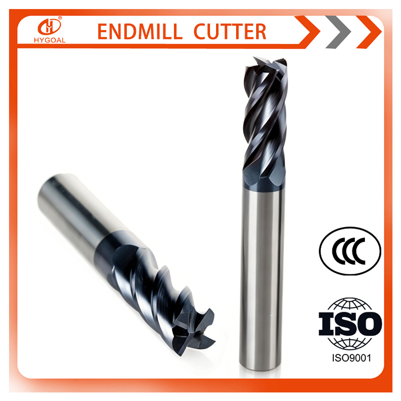 قاطع تفريز كربيد HYGOAL بأربعة - مراجعة End Mill وسعره