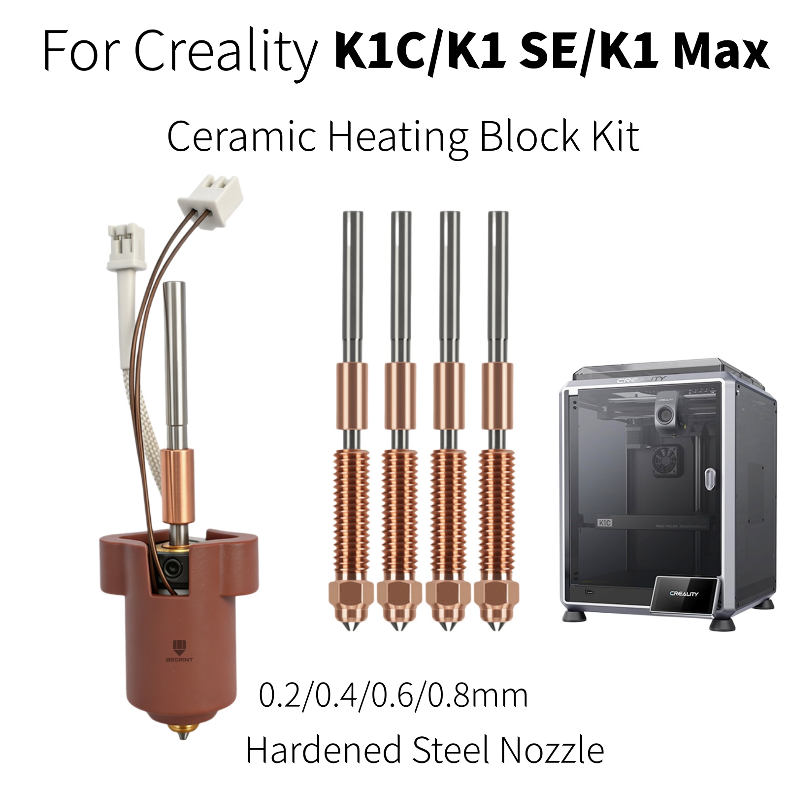 قطع غيار لطابعة Creality K1C K - مراجعة Aluminium Profile 2020 وسعره