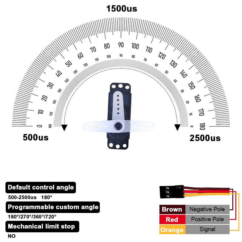 سيرفو رقمي PTK 7452 MG-D 9 جرا - مراجعة Servo 9G وسعره