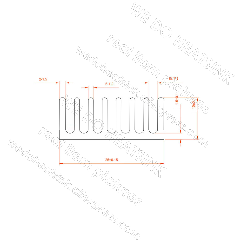 مبرد حراري عالي الطاقة ، راديا - مراجعة Aluminium Extrusion وسعره